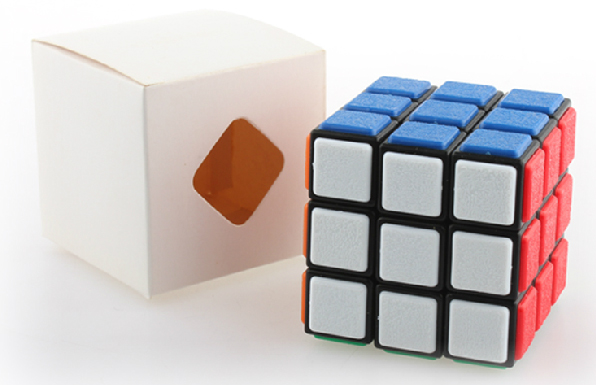 CubeTwist 3x3x3 Tiled Magic Cube Black